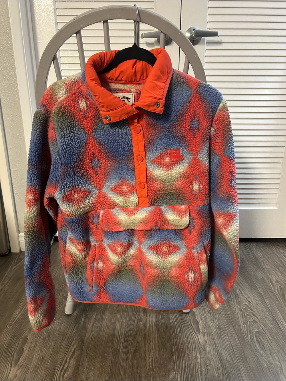 Billabong Geometric Sherpa Pullover